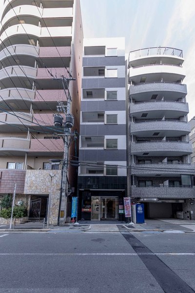 谷町9丁目店舗・共同住宅新築工事　竣工完成